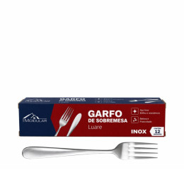 GARFO DE SOBREMESA INOX LUARE C/12 MR496